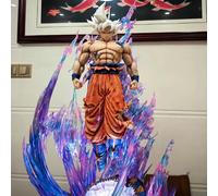 Nouvelle figurine Dragon Ball Son Goku 25 cm Ultra Instinct Super Saiyan 2025 - Statue en PVC, modèle ornemental, collection, cadeau with the box