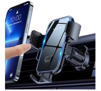 [Nouvelle Génération Support Telephone Voiture Grille D'Aération,Universel Auto-Lock Porte Telephone Voiture