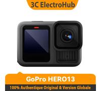 Nouvelle GoPro Hero 13, noir HD 5.3k vidéo, 1900mAh caméra anti - tremblement vélo caméra de sport Standard(No SD)