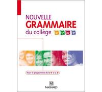 Nouvelle Grammaire Du Collège 6e, 5e, 4e Et 3e - Manuel Élève