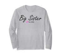 Nouvelle Grande sœur d'une Petite Fille créée en 2026 Manche Longue