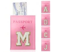 Nouvelle Housse De Passeport En PU Etui À Carte Porte-carte Pour Femmes Étui Porte-carte Pour Hommes Support De Couverture De Lettre Initiale Style Marbre Pochette De Passeport De Voyage Porte-passepo