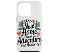 Nouvelle Maison Nouvelle Aventure Nouveaux Souvenirs Coque pour iPhone 13 Pro