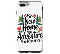 Nouvelle Maison Nouvelle Aventure Nouveaux Souvenirs Coque pour iPhone 7 Plus/8 Plus