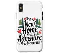Nouvelle Maison Nouvelle Aventure Nouveaux Souvenirs Coque pour iPhone X/XS