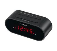 Nouvelle Majestic SVE-235 Réveil Numérique Noir
