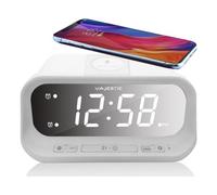 Nouvelle Majestic SVE-236WI Réveil Numérique Blanc