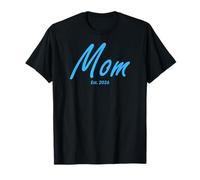 Nouvelle Maman d'un bébé garçon créée en 2026 (orthographe américaine) T-Shirt