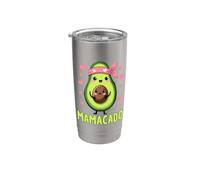 Nouvelle maman, Mamacado | Annonce de grossesse pour les femmes et les mamans Gobelet isotherme en acier inoxydable double paroi
