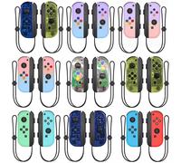 Nouvelle manette Joy Pad multicolores pour Nintendo Switch, manette sans fil, double vibration, Joycons, manettes Switch, joystick Yellow1
