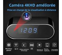 Nouvelle Mini caméra WiFi 4KHD pour une clarté améliorée, Vision nocturne infrarouge, visualisation à distance, détection de mouvement, Mini caméra sans fil Upgraded camera