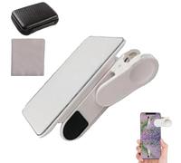 Nouvelle Mise À Niveau Du Miroir De Caméra Pour Smartphone Clip De Réflexion | Kit De Réflexion De Miroir De Caméra Smartphone À Angle Portable Universel Ajusté, Permet De Reflet Des Photos Pour Un Co