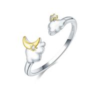 Nouvelle Mode Unique Xingyue Cloud Opening Ring Disque Love Pendentif Koala Lucky Hand Boucle D'oreille Dame Bijoux Cadeau