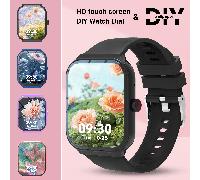 Nouvelle montre connectée haute définition avec écran tactile, appels sans fil (composition et réponse), nombreux cadrans de montre, suivi d'activité, notifications de messages, alertes multi-applicat