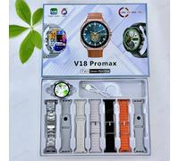Nouvelle Montre Intelligente 2025 Hommes Toujours Afficher Bluetooth Appel Surveillance De La Santé Gps Mouvement Sport Étanche Smartwatch Pour Android Ios.Promax-Sliver.