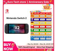 Nouvelle Nintendo Switch 2, première mondiale, écran 7,9'', poignée Joy-Con, audio amélioré, compatible avec les versions antérieures, trois modes de jeu Nintendo Switch 2 With Mario Kart World