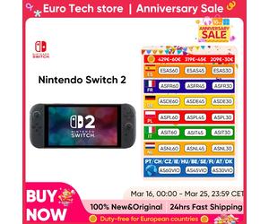 Nouvelle Nintendo Switch 2, première mondiale, écran 7,9'', poignée Joy-Con, audio amélioré, compatible avec les versions antérieures, trois modes de jeu Nintendo Switch 2 With Mario Kart World