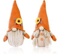 Nouvelle Paire De Poupées Sans Visage Pour Le Festival Des Récoltes, Décoration De Tournesol D'automne Décoration De Bar De Centre Commercial Décoration De Thanksgiving