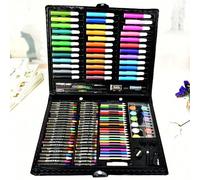 Nouvelle Papeterie 150 En 1 Pour Enfant, Outil De Peinture Intellectuel, Boîte-Cadeau, Brosse, Ensemble De Stylos D'aquarelle, Bricolage, Cadeau Pour Étudiant