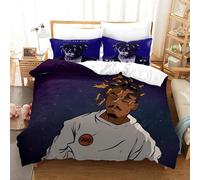 Nouvelle Parure De Lit Juice Wrld Pour Lit Simple, Double, Queen, King Size, Étoiles, Housse De Couette Juice Wrld Pour Decoration Intérieure, Ensemble De Housse De Couette