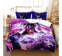 Nouvelle Parure De Lit Juice Wrld Pour Lit Simple, Double, Queen, King Size, Étoiles, Housse De Couette Juice Wrld Pour Decoration Intérieure, Ensemble De Housse De Couette