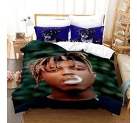 Nouvelle Parure De Lit Juice Wrld Pour Lit Simple, Double, Queen, King Size, Étoiles, Housse De Couette Juice Wrld Pour Decoration Intérieure, Ensemble De Housse De Couette