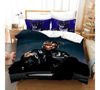Nouvelle Parure De Lit Juice Wrld Pour Lit Simple, Double, Queen, King Size, Étoiles, Housse De Couette Juice Wrld Pour Decoration Intérieure, Ensemble De Housse De Couette