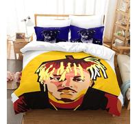 Nouvelle Parure De Lit Juice Wrld Pour Lit Simple, Double, Queen, King Size, Étoiles, Housse De Couette Juice Wrld Pour Decoration Intérieure, Ensemble De Housse De Couette