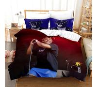 Nouvelle Parure De Lit Juice Wrld Pour Lit Simple, Double, Queen, King Size, Étoiles, Housse De Couette Juice Wrld Pour Decoration Intérieure, Ensemble De Housse De Couette