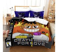 Nouvelle Parure De Lit Juice Wrld Pour Lit Simple, Double, Queen, King Size, Étoiles, Housse De Couette Juice Wrld Pour Decoration Intérieure, Ensemble De Housse De Couette