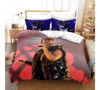 Nouvelle Parure De Lit Juice Wrld Pour Lit Simple, Double, Queen, King Size, Étoiles, Housse De Couette Juice Wrld Pour Decoration Intérieure, Ensemble De Housse De Couette