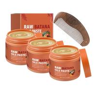 Nouvelle pâte capillaire à l'huile de batana (2025) - Huile de batana brute pour prévenir la chute, épaissir et renforcer les cheveux, réparer les frisottis et les cheveux abîmés (3)