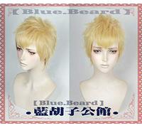 Nouvelle Perruque De Cosplay Persona5 Ryuji Sakamoto Halloween Jeu De Rôle Perruque Cheveux P5 Perruque Dorée + Bonnet De Perruque