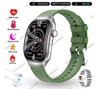 Nouvelle Perspective Super Large Montre Intelligente Écran Incurvé Gps Piste Sport Fréquence Cardiaque Bluetooth Appel Étanche Hommes Femmes Smartwatch.Gr22Whszstrap.
