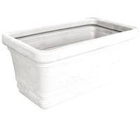 Nouvelle Plastique Adriatique npa027 Jardinière Prestige, Blanc