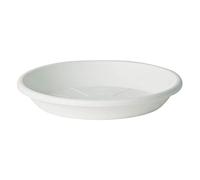 Nouvelle Plastique Adriatique npa039 Soucoupe pour Pot, Blanc