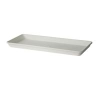 Nouvelle Plastique Adriatique npa049 Soucoupe pour jardinière, Blanc