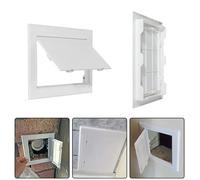 Nouvelle porte d'accès blanche en plastique auto-adhésive, plaque de couverture pour ouverture de trou d'inspection, pour murs et plafonds 150x150mm