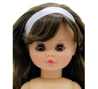 Nouvelle poupée Sintra 2021 nue de 40 cm édition limitée 100 % vinyle. Fabriqué en Espagne par Folk Artesanía. Similar Nancy Famosa Mod 03 (Castaña Yeux Marrons)