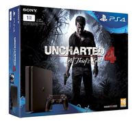 Sony Console PS4 Slim 1 To + Uncharted 4 - Reconditionné - Bon état