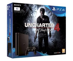 Nouvelle PS4 Slim 1 To + Uncharted 4 : A Thief's End