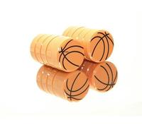 Nouvelle puissance économique de 20 aimants ballon de basket-orange/noir pour frigo etc.. tableau.