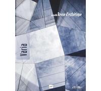 Nouvelle revue d'esthétique 2016, n° 17: Varia