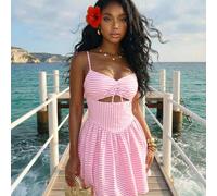 Nouvelle robe de style bohème et nomade pour le début du printemps, le printemps et l'été, la Saint-Valentin, Pâques. Style décontracté, simple et basique. Convient pour les fêtes, les croisières, les