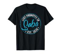Nouvelle Saba First Time 2026 promue à Grand-père Annonce T-Shirt