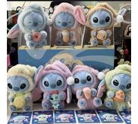 Nouvelle série Disney Stitch Eat Sleep : Pendentif en vinyle, poupée mignonne, boîte mystère, jouet, poupée en peluche, cadeau de vacances no box-6
