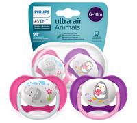 NOUVELLE sucette Philips Avent Ultra Air SCF08008 6 à 18 mois silicone sans BPA