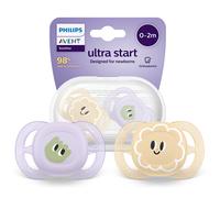 NOUVELLE sucette Philips Avent Ultra Start SCF07503 0-2 mois silicone sans BPA