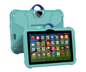 Nouvelle tablette éducative pour enfants de 7 pouces, Android 13, processeur quadricœur, 4 Go de RAM, 64 Go de ROM, tablette PC simple et économique, préférée des enfants Rose