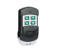 Nouvelle technologie RF DC 12 V 4 poignées de porte d'obturateur Keychain Universel Couvercle de poussée en métal Code fixe Code d'apprentissage de la porte télescopique électrique en métal D